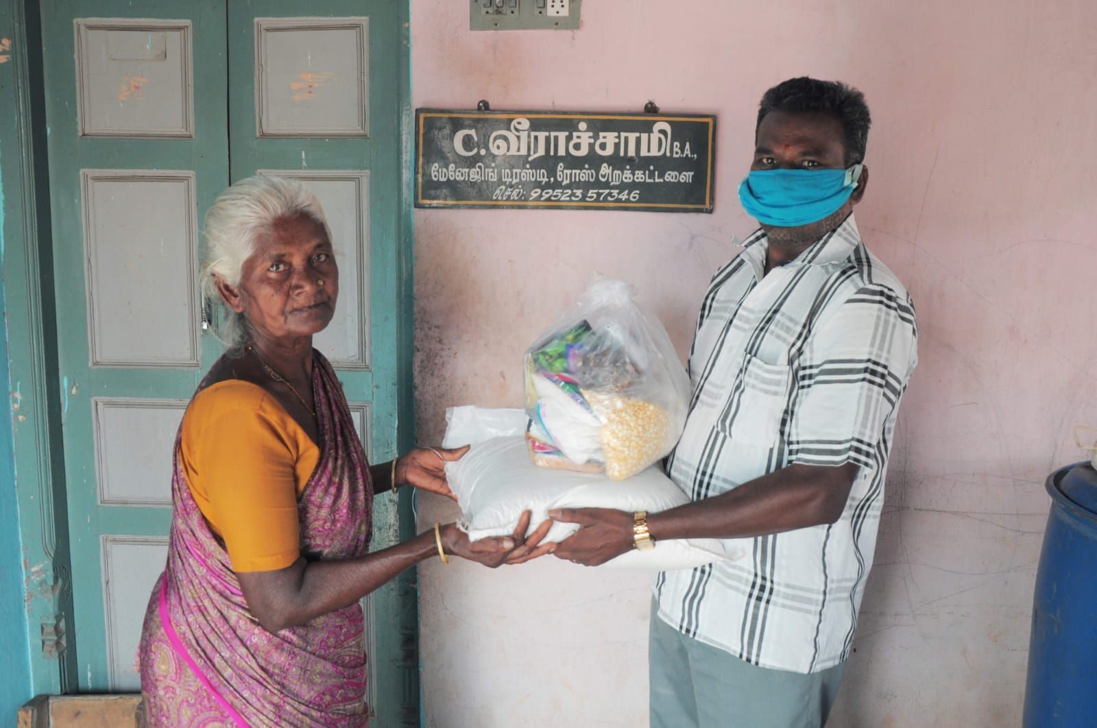 Food relief distribution